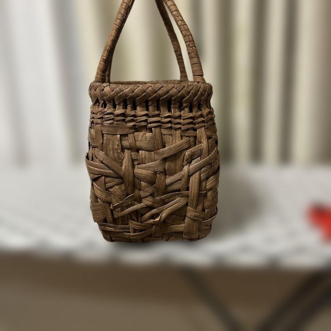 山葡萄バック　　mami さん オーダー品　　パネル追加しました