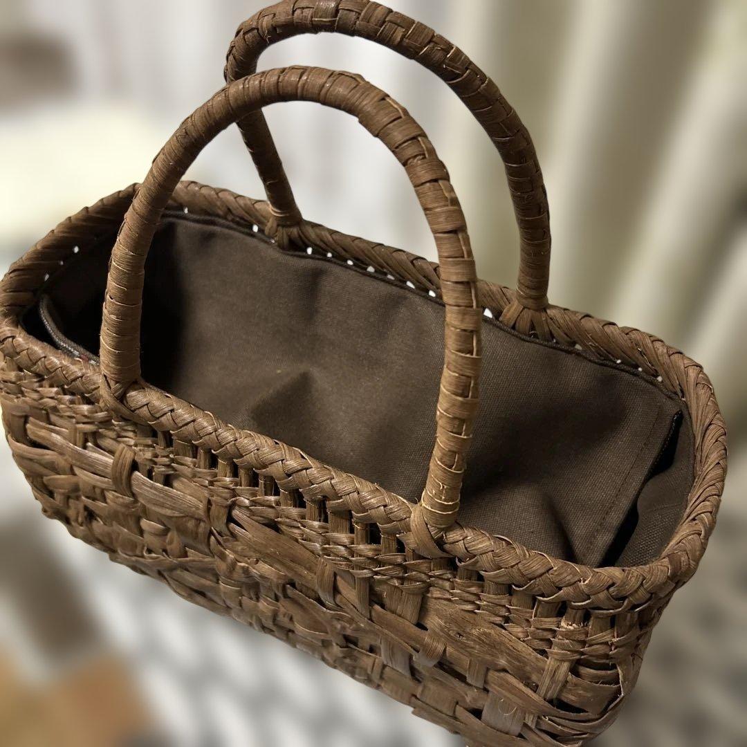 山葡萄バック　　mami さん オーダー品　　パネル追加しました