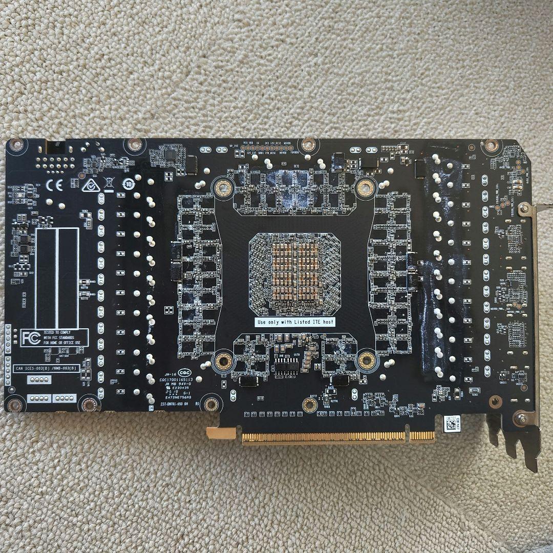 RTX 5090 ジャンク ZOTAC 白色 基盤付き!GPUコア/VRAM無し