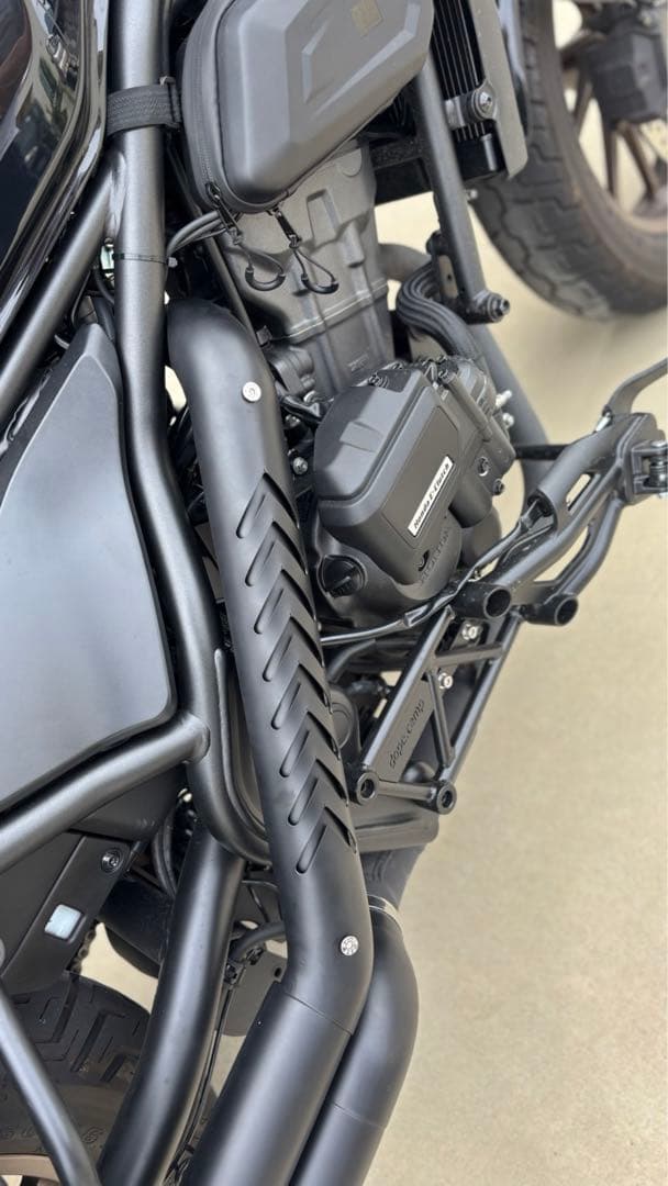 専用　新型レブル250 2025年式EークラッチV3マフラーエンドバッフル付き