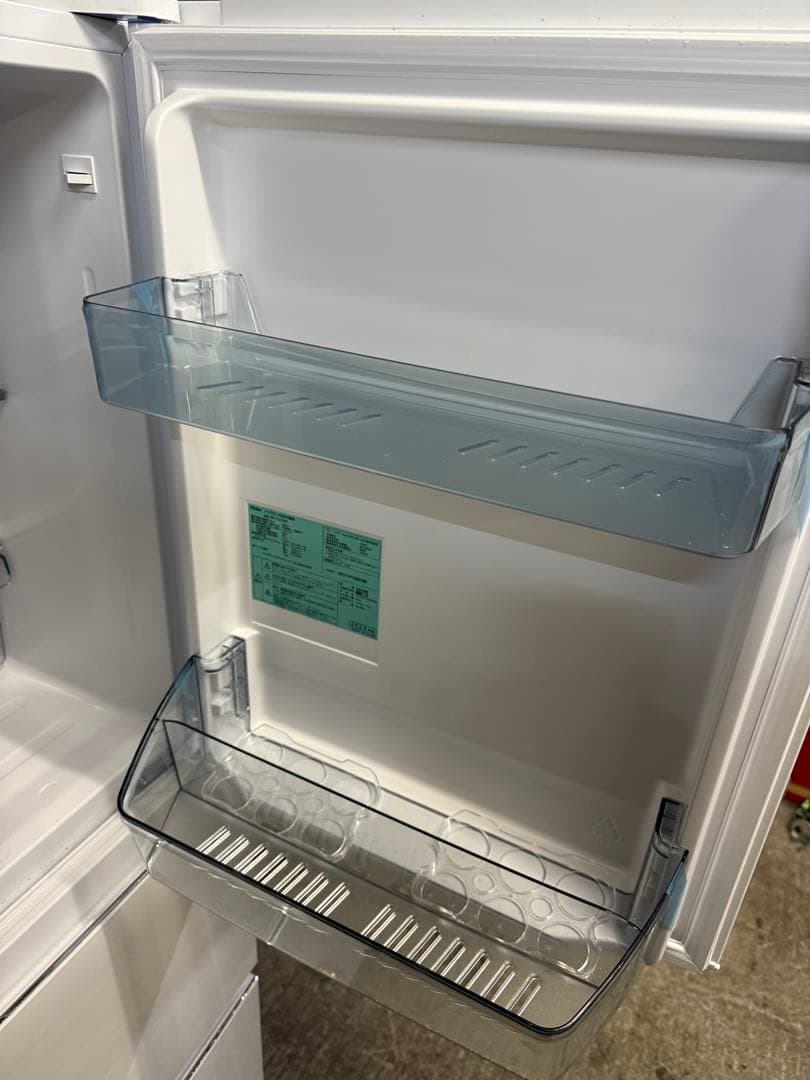 冷蔵庫　ハイアール　286L　2023年　右開き　JR-CV29B(W)