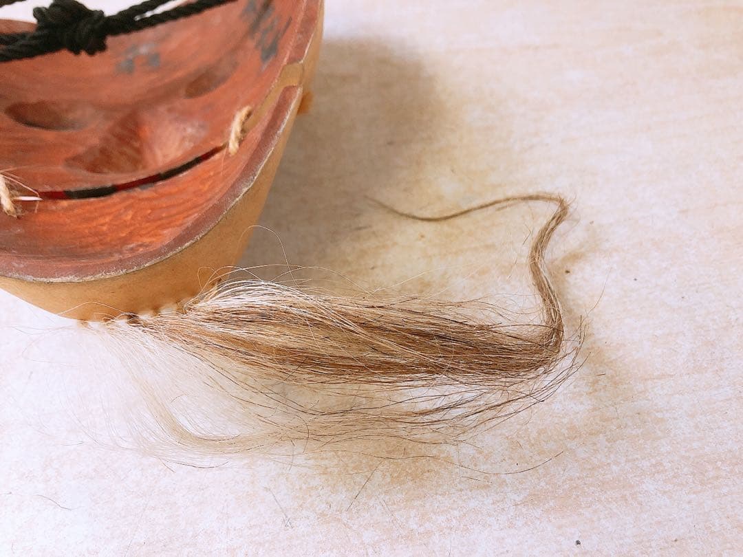 s*i様 雁次作 翁面 ★木彫 能楽 伝統工芸 神楽面 お面 漆芸 在銘 平成九