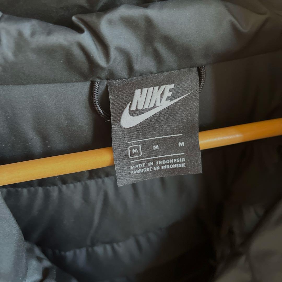 NIKE ナイキ ウインドランナー ダウン ベンチコート 黒 M