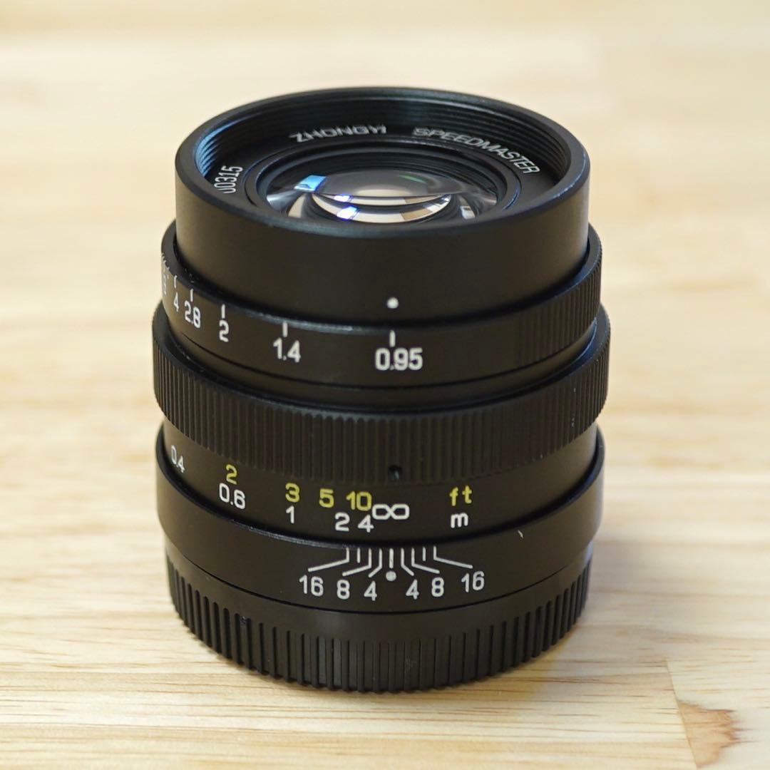 中一光学 ZHONGYI SPEEDMASTER 25mm/0.95 M4/3用