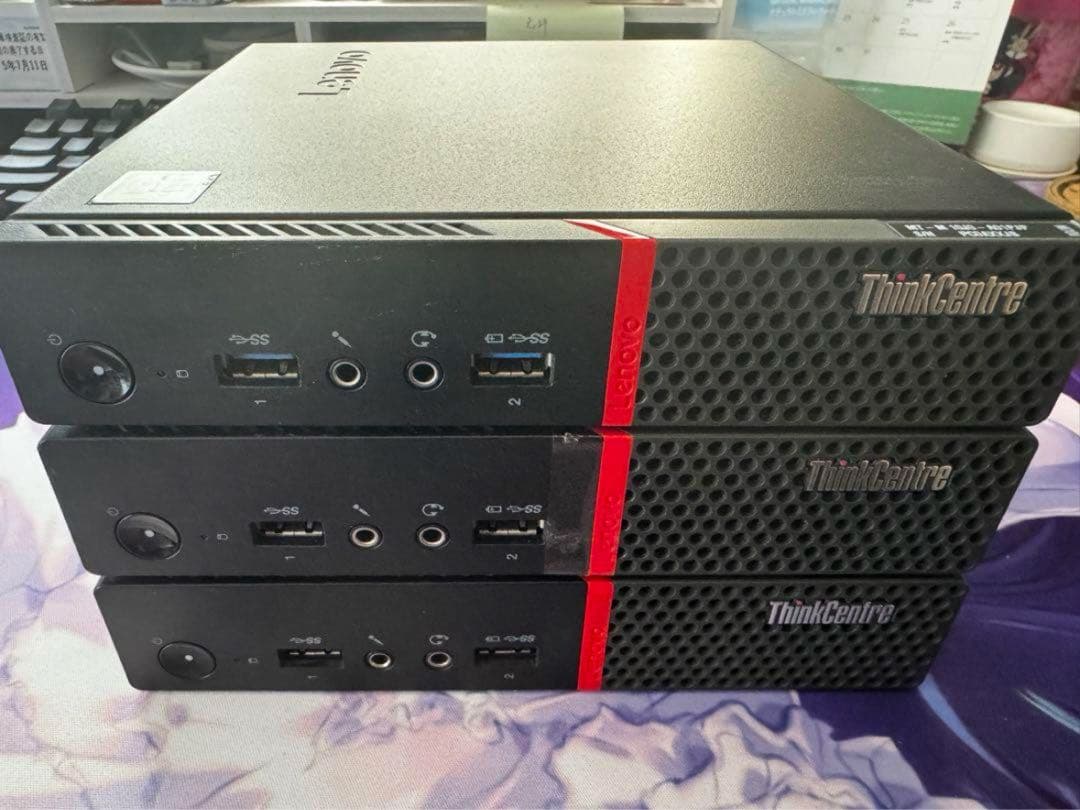 (在庫1台)Lenovo (レノボ) ミニPC　ThinkCentre M700