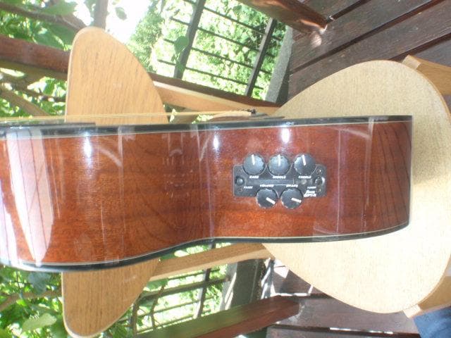 Ibanez AEJ7E-HS エレアコ ブリッジ補修ありますが良く鳴ります