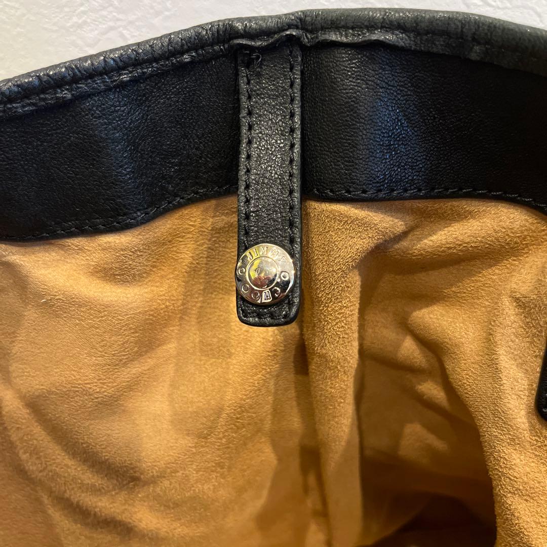 ジミーチュウスタースタッズレザートート