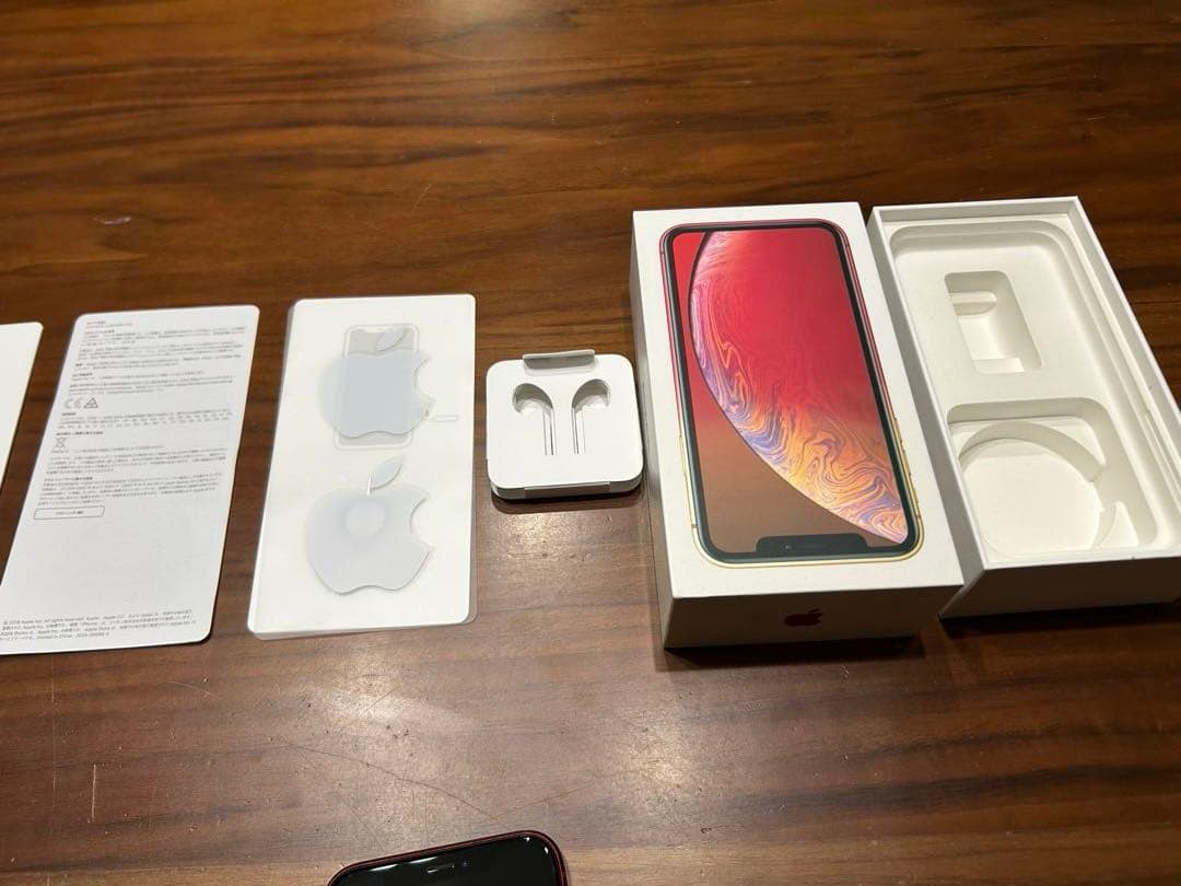 iPhone テンアール iPhoneXR レッド 本体 SIMフリー 64GB