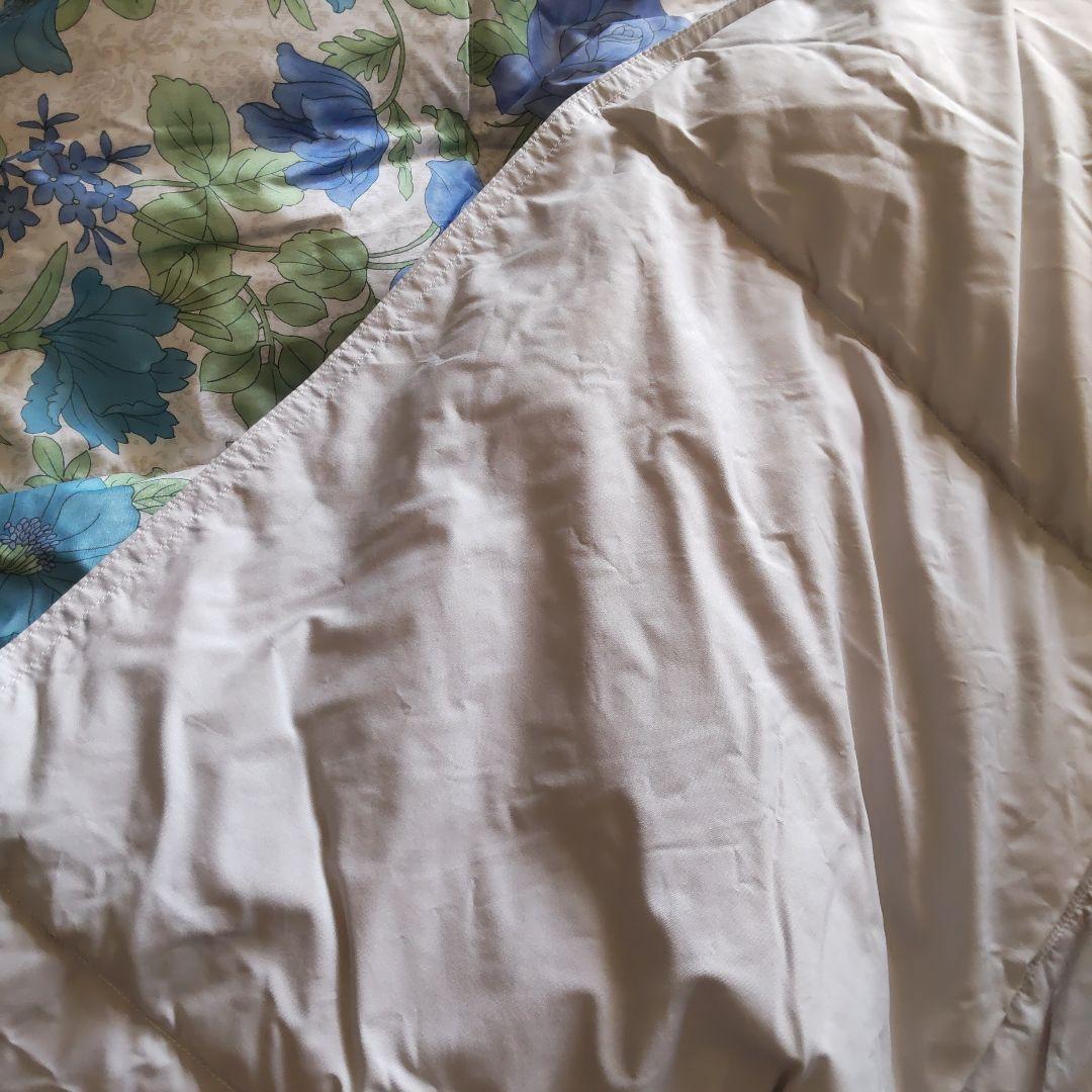 西川　洗える羽毛肌掛け布団　クイーンロング　洗濯可