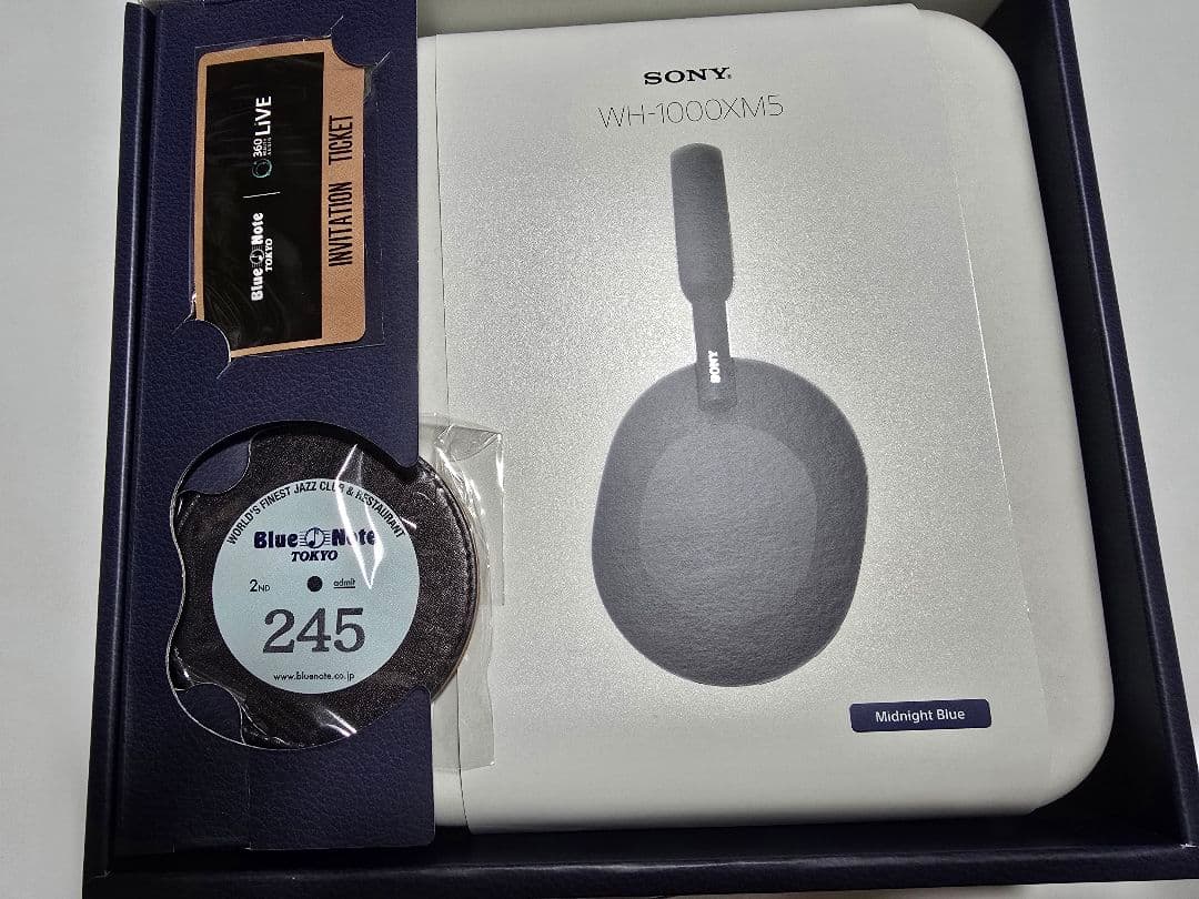 F*様 SONY　ソニー WH-1000XM5　ミッドナイトブルー