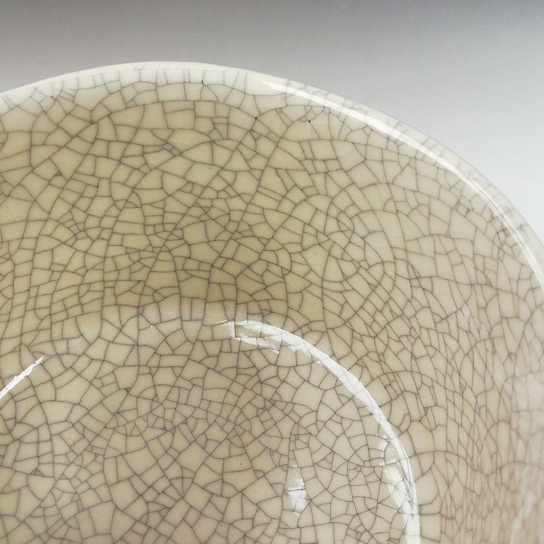 Ｗ２２４　茶碗　『松ノ絵』『川崎和楽 造』　共箱　抹茶碗　茶道具