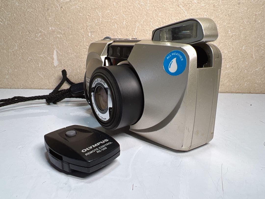 OLYMPUS μ mju Zoom130 フィルムカメラ 【中古】