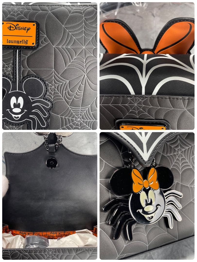 激レア✨光る⭐️ハロウィンミニーチェーンショルダー ラウンジフライ　海外ディズニー