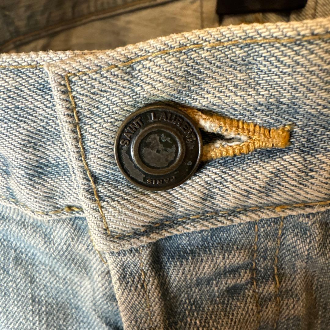 【SAINT LAURENT】ライトブルーデニム　D01M/SL LM 31