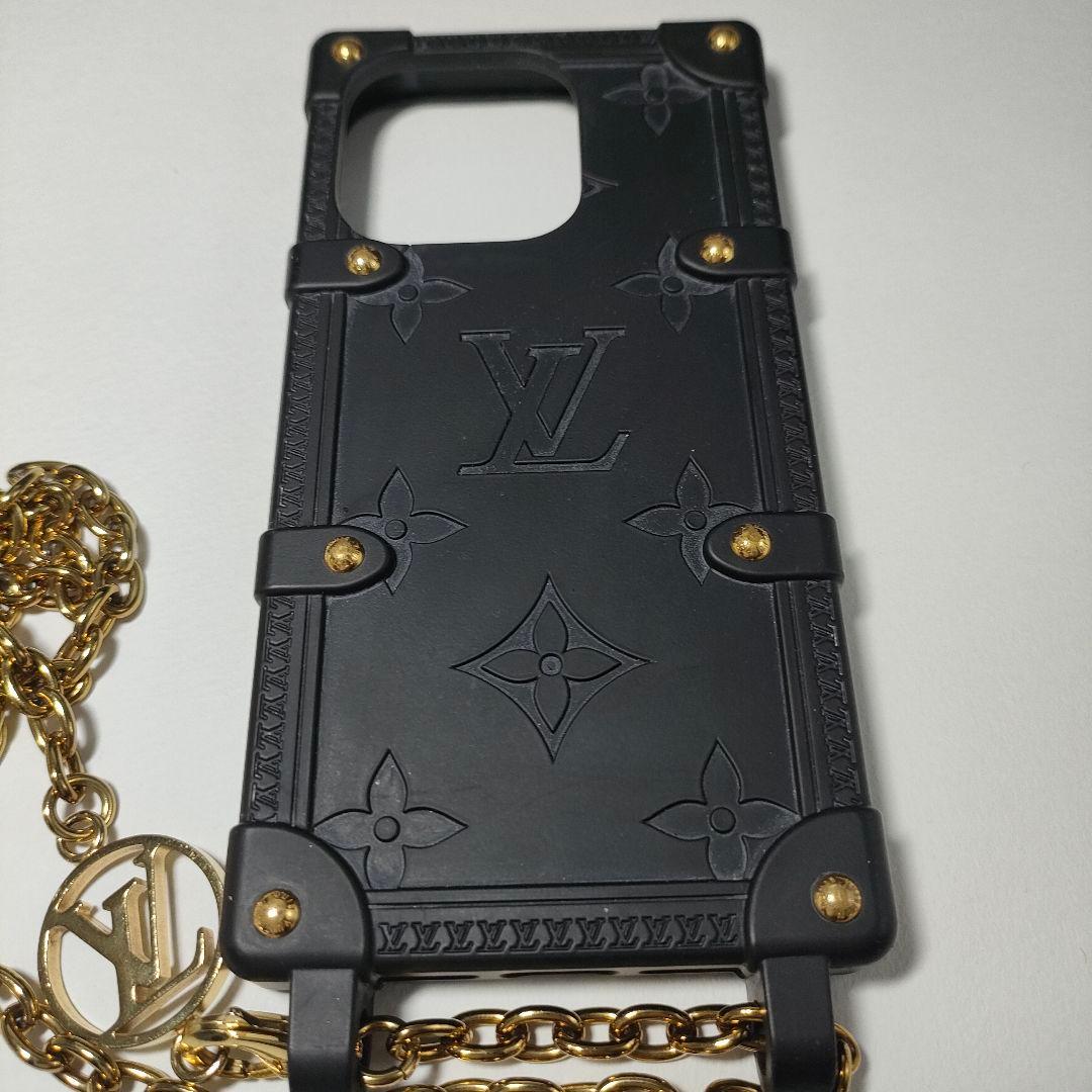 【未使用級】ルイヴィトン モノグラム エンボス リ・トランク スマホケース