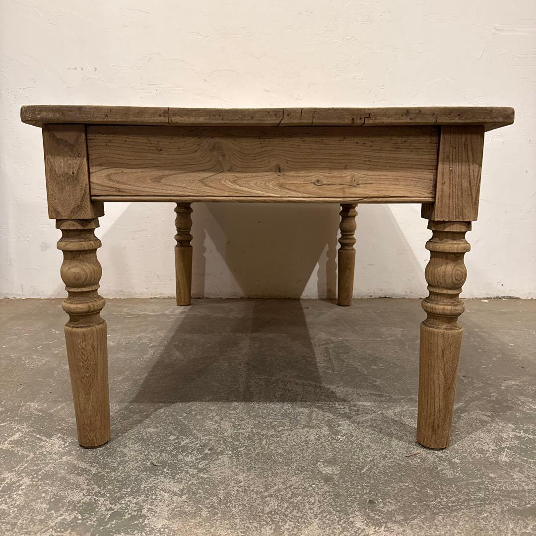 年末年始saleヴィンテージ　コーヒーテーブル　引き出し付き　剥離