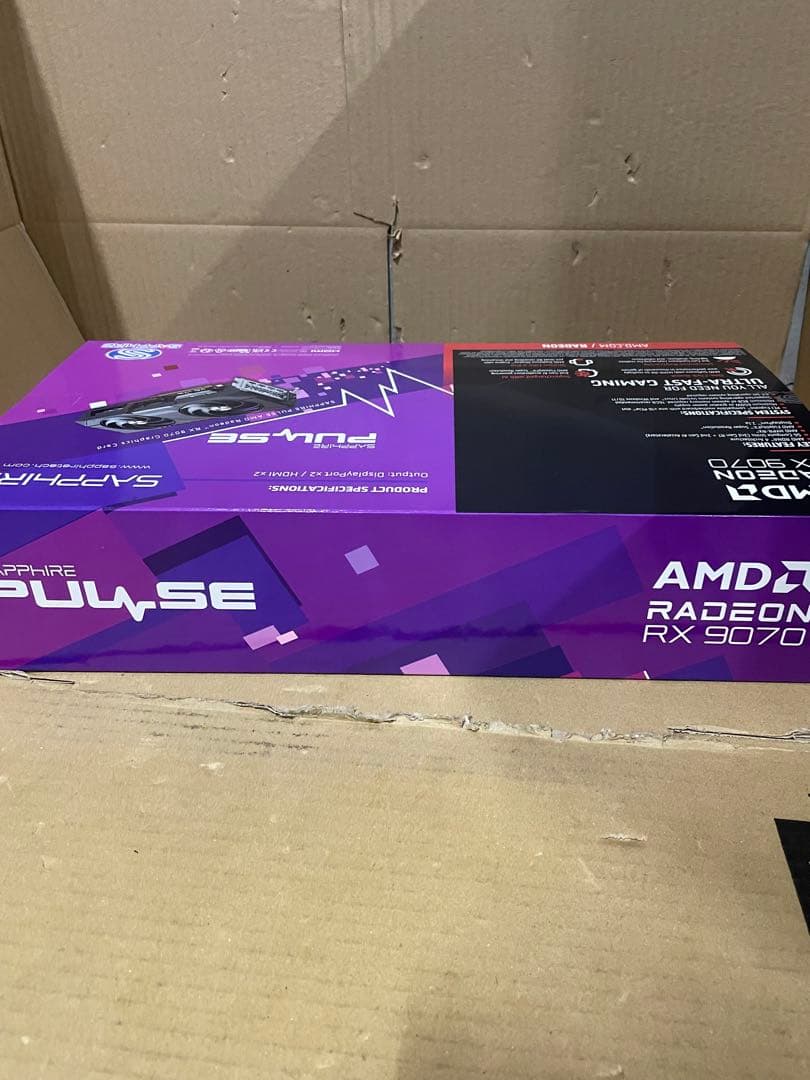 グラフィックボード・グラボ・ビデオカード Sapphire 11349-03-20G Pulse AMD RX 9070