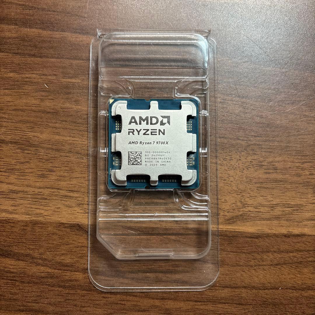 【新品未使用】Ryzen7 9700X 動作保証 返品対応有り！