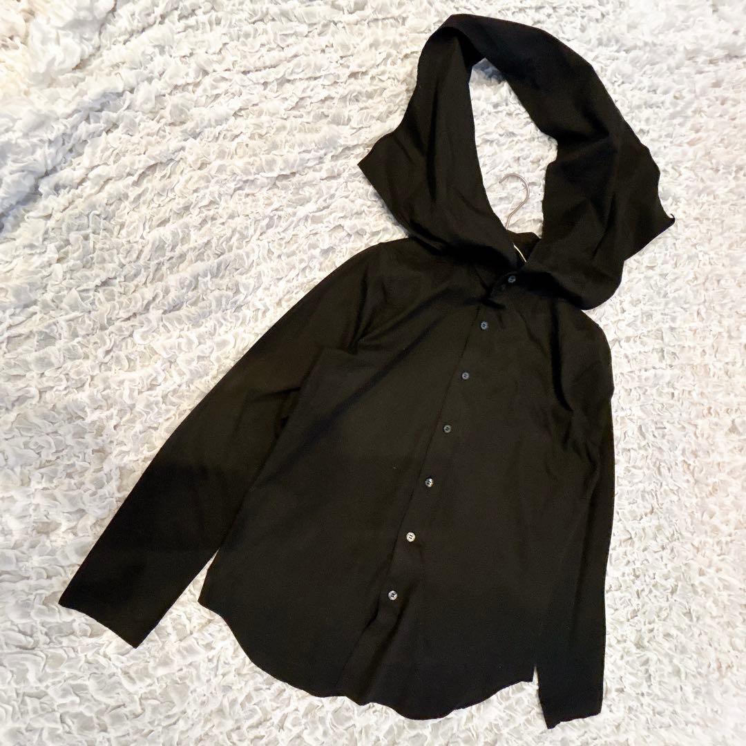 マサキマツシマ　Masaki Matsushima　デザインシャツ　ブラウス　黒