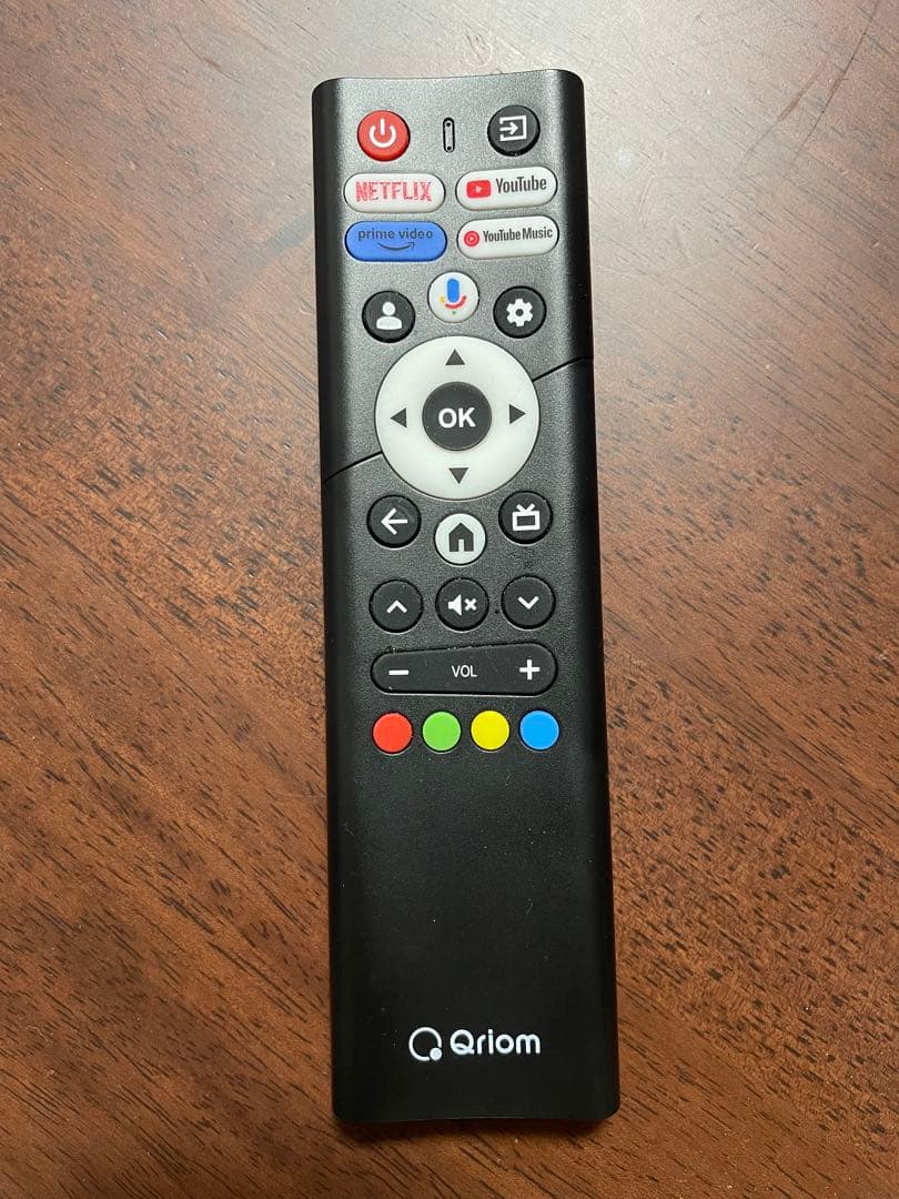 Qriom チューナーレステレビ　40v