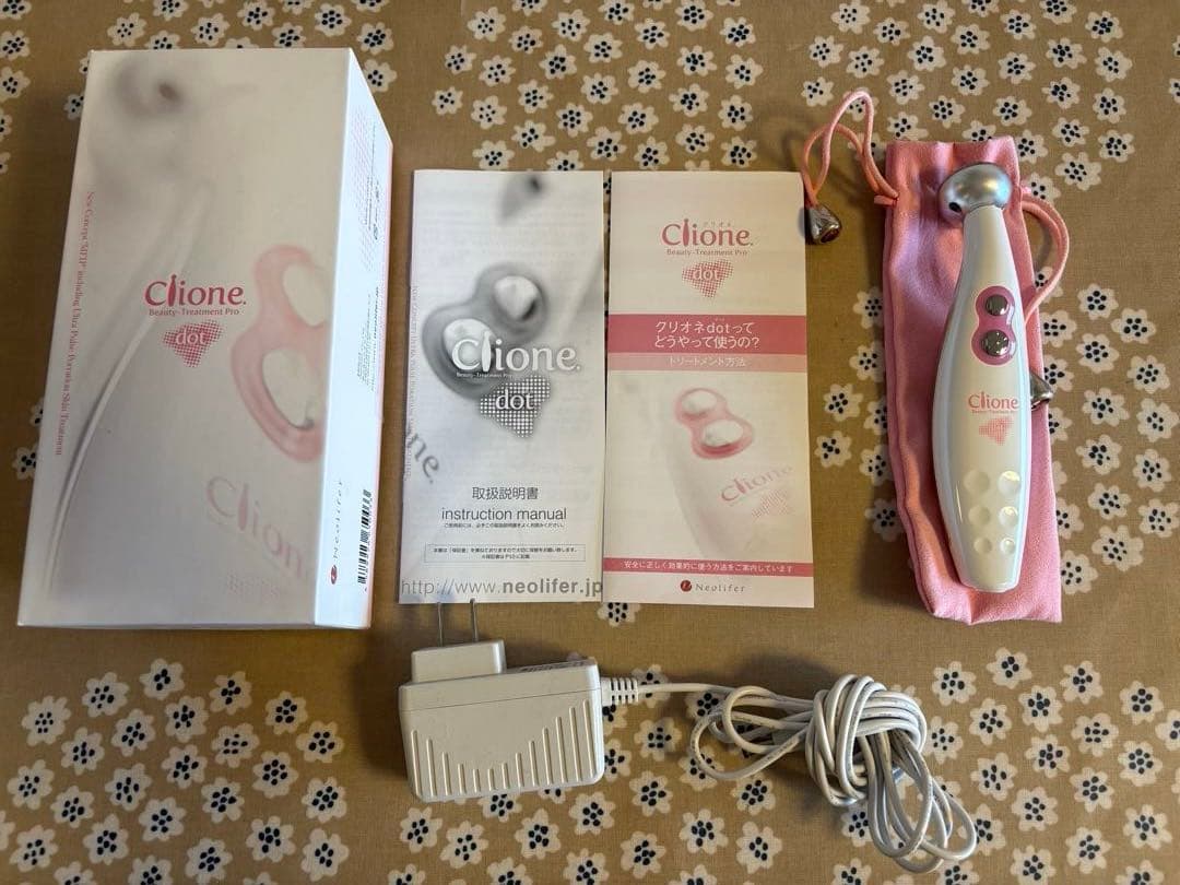 高機能美顔器クリオネドット Clione Dot エレクトロポレーション