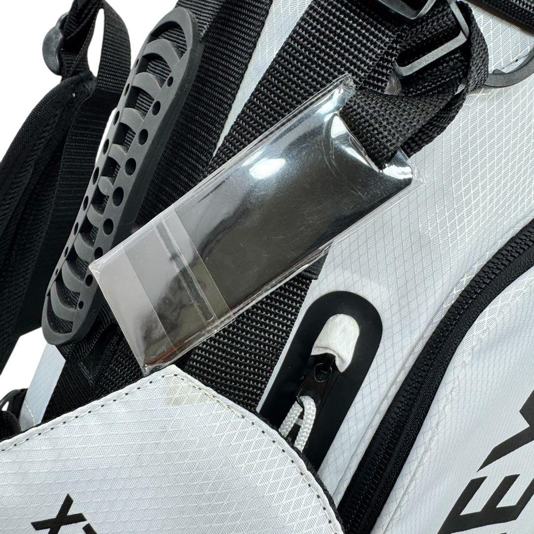 YONEX 9.5型 ゴルフスタンドバッグ ホワイト ネームプレート未使用品
