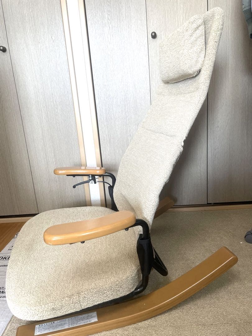 座椅子　油圧式　鈴春工業　ゆり座　SUZUHARU 光野有次　通販生活掲載