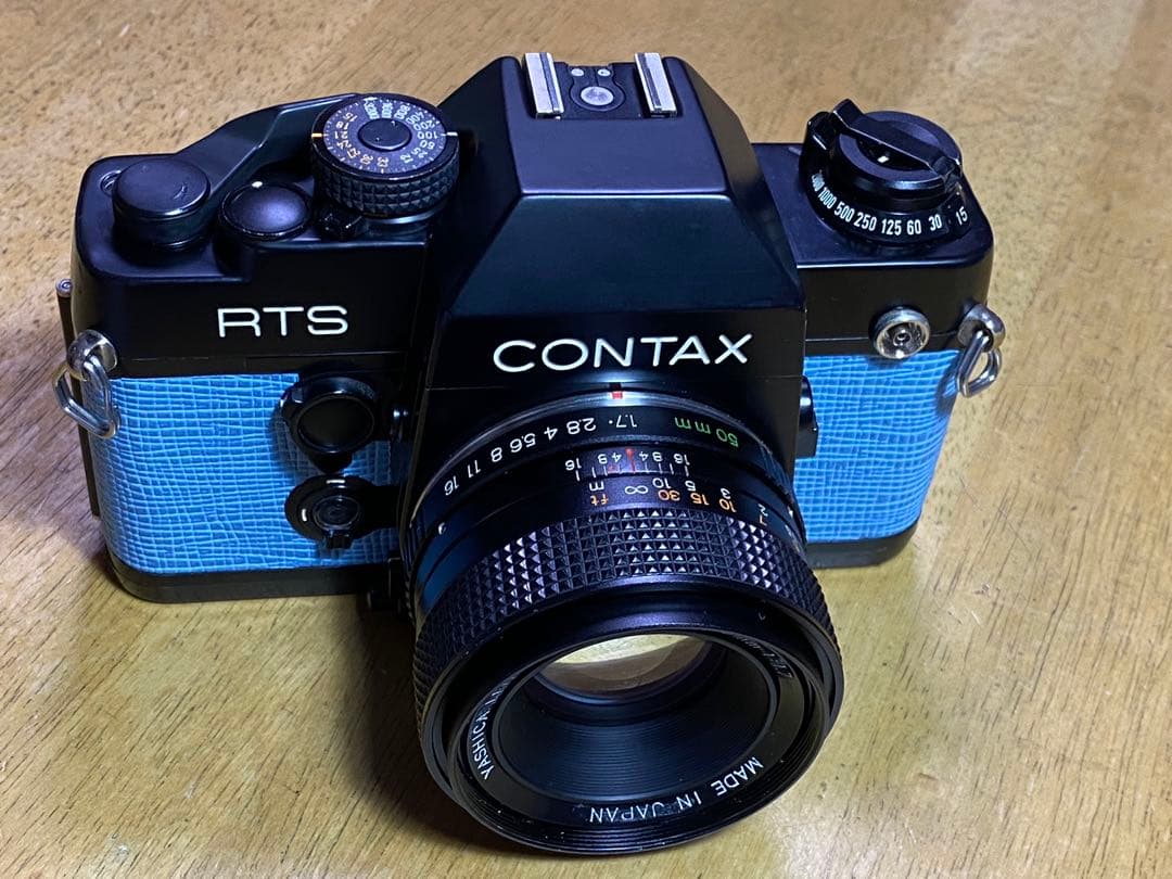 【完動品】CONTAX RTS Ⅱ、ヤシカレンズ 50mm f1.7 作例あり