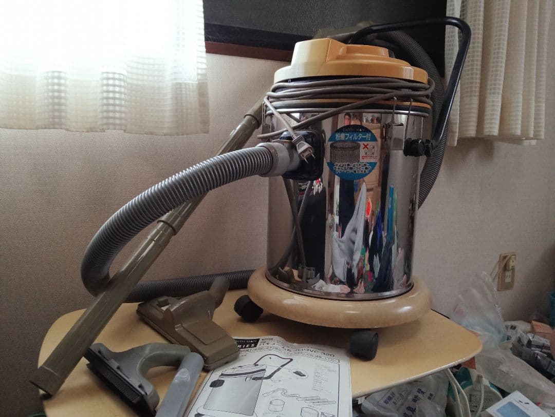 EARTHMAN 粉塵フィルター付き乾湿両用バキューム&ブロア　VC-320