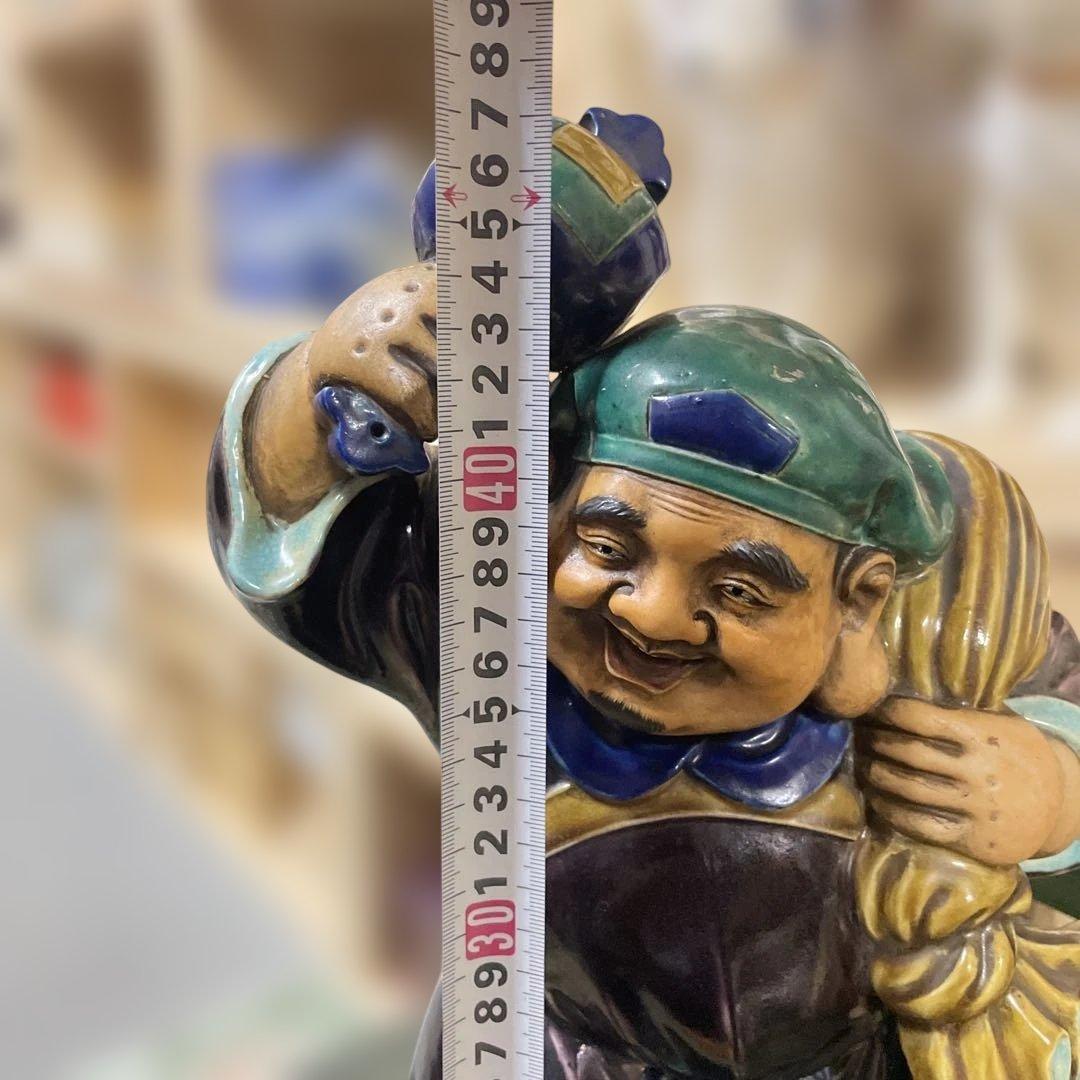 大黒様　陶器製　七福神　日本骨董 美術品　アンティーク