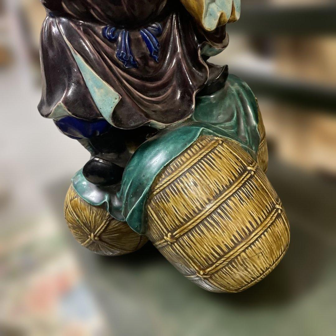 大黒様　陶器製　七福神　日本骨董 美術品　アンティーク