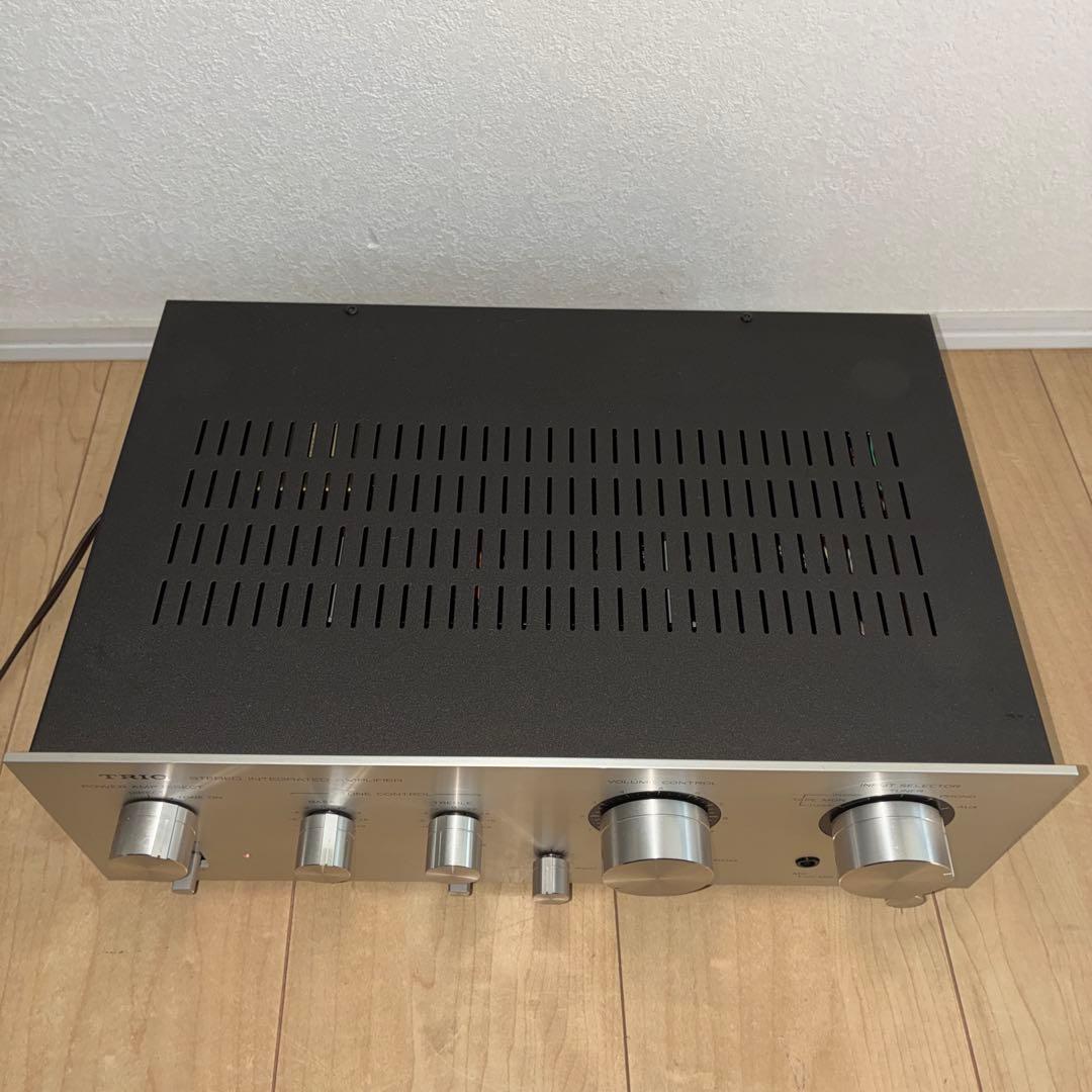 動作良好！！trio 　プリメインアンプ　KA-4500 希少です