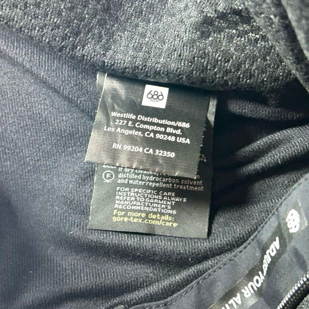 最終価格！686 スキー　スノボ　ウェア上下　Mサイズ GORE-TEX