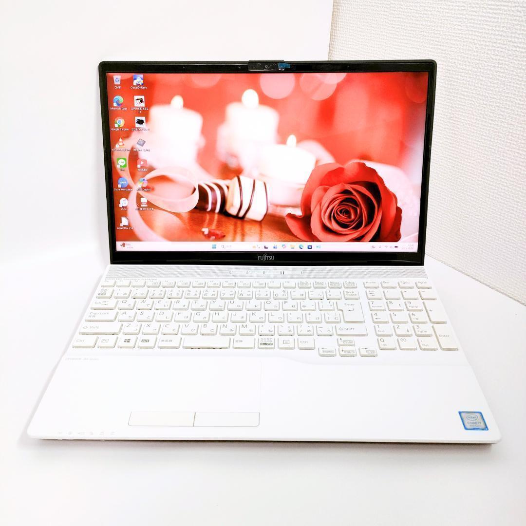 Windows11✨️第8世代i7/オフィス/SSD/富士通ノートパソコン/仕事