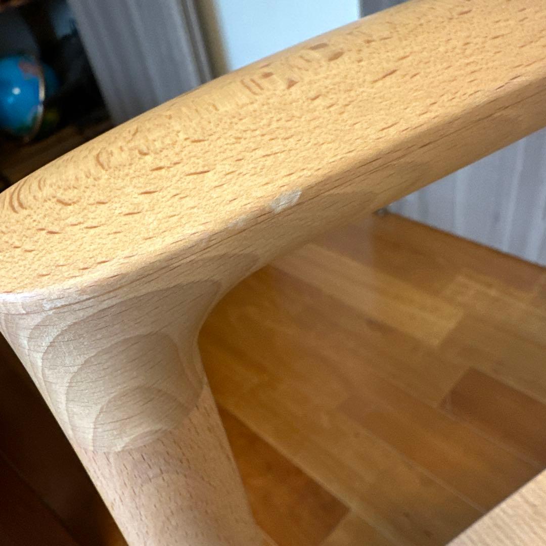 マルニ木工 HIROSHIMA チェアー 深澤直人　ヒロシマ　「溶ける」背もたれ