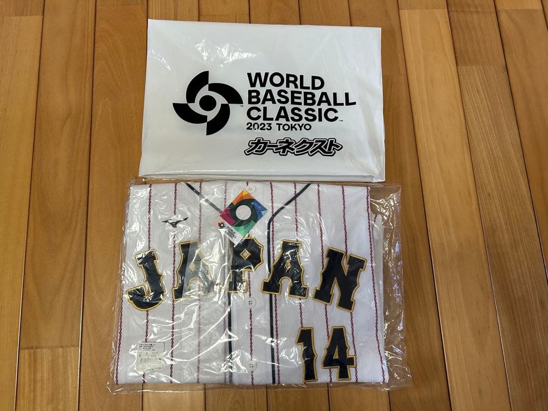 佐々木朗希　ユニフォーム　WBC 2023 日本代表　刺繍　Lサイズ