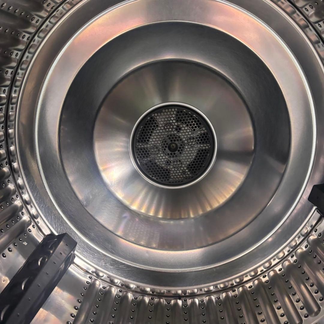 595 ヒーター乾燥　ドラム式洗濯機　左開き　10キロ　6キロ　半年保証　極美品