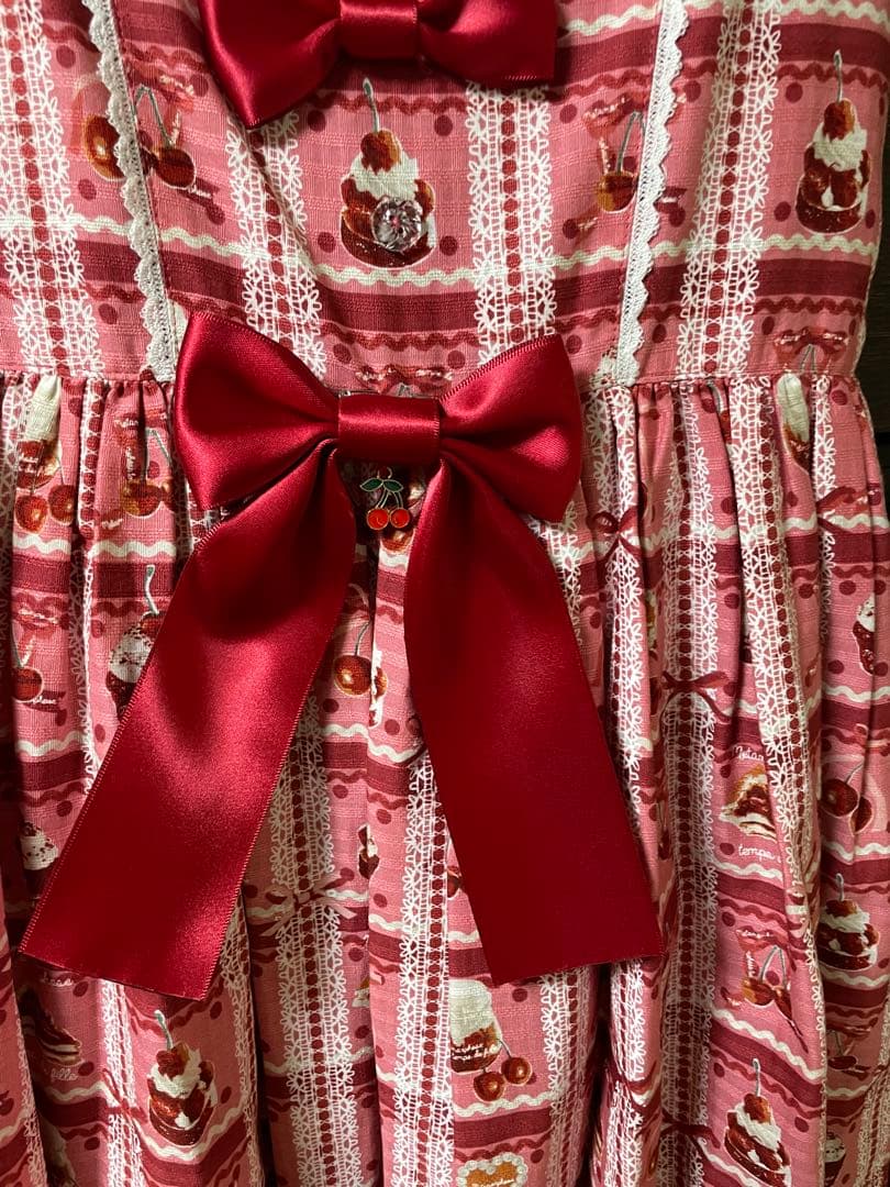 メタモルフォーゼ　レトロチェリー　JSK プラスサイズ