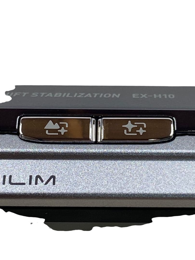 CASIO EXILM コンパクトデジタルカメラ EX-H10 シルバー
