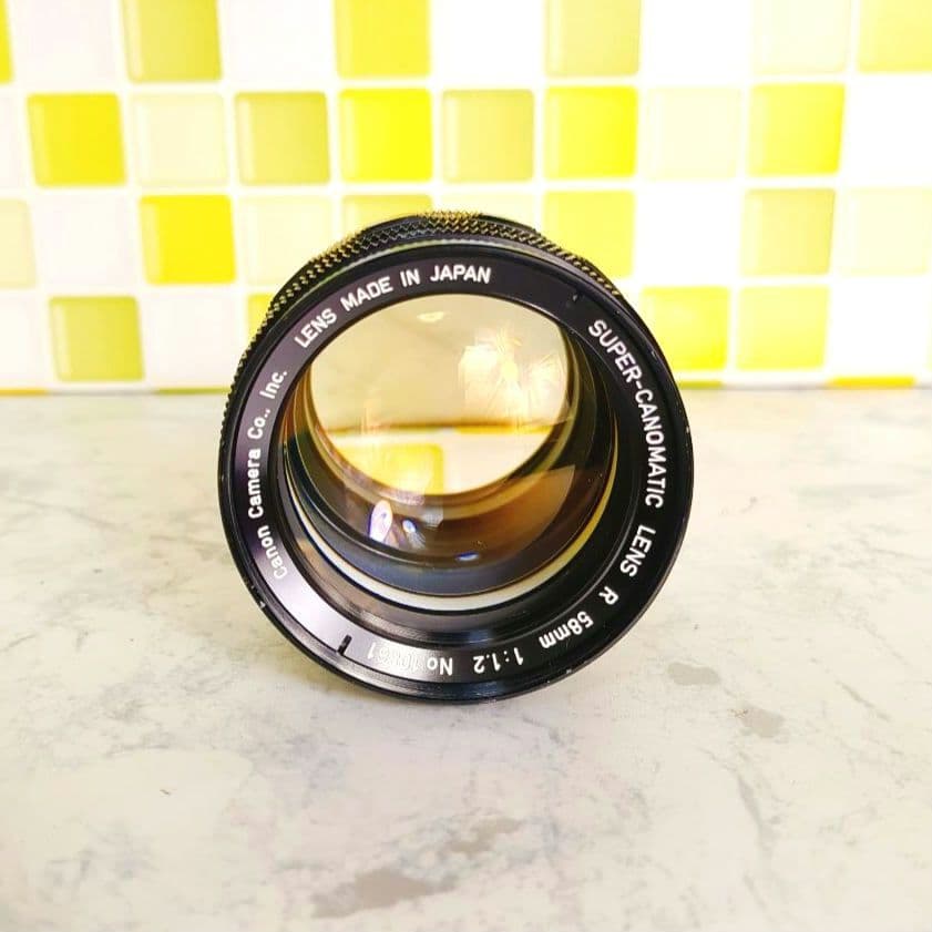 SUPER-CANOMATIC LENS R 58mm f1.2 単焦点 レンズ