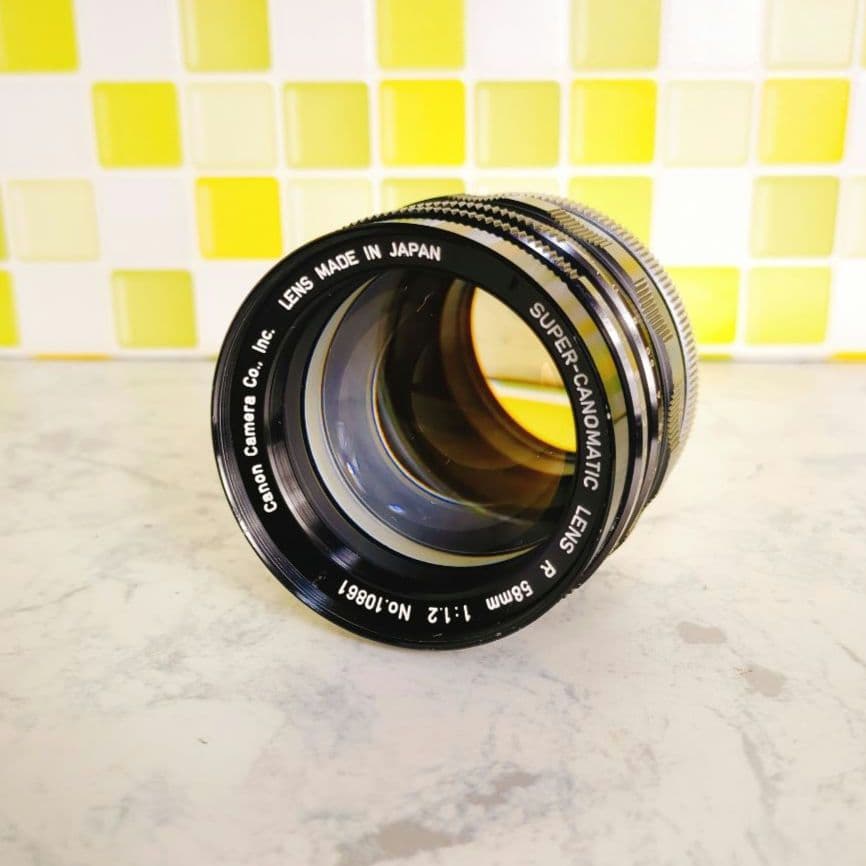 SUPER-CANOMATIC LENS R 58mm f1.2 単焦点 レンズ