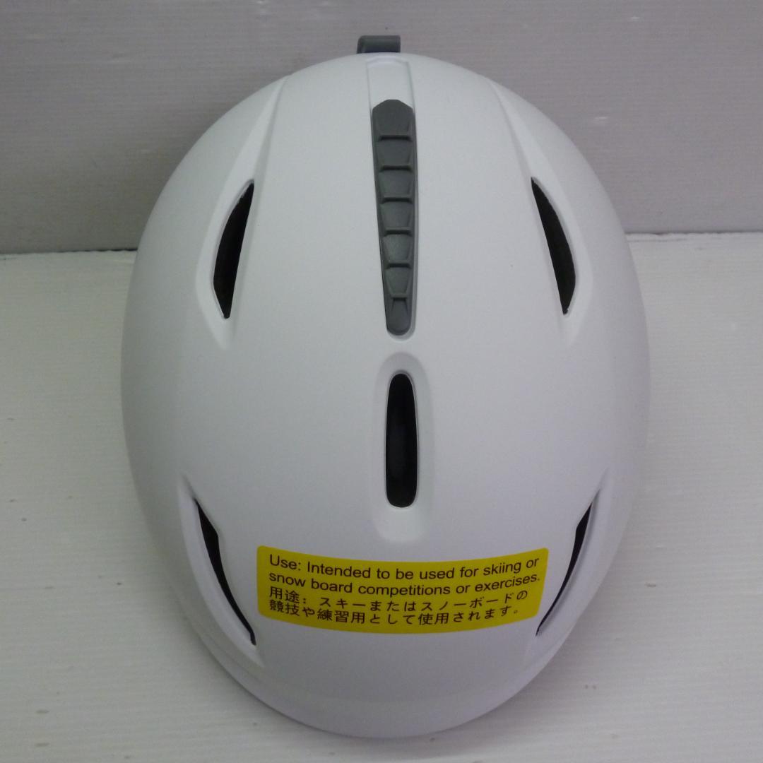 ブルースカイ 大人用スノーヘルメット MIPS搭載 ホワイト Mサイズ