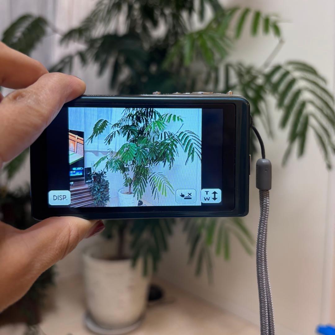 美品 Panasonic LUMIX ルミックス ブルー コンデジ　デジカメ