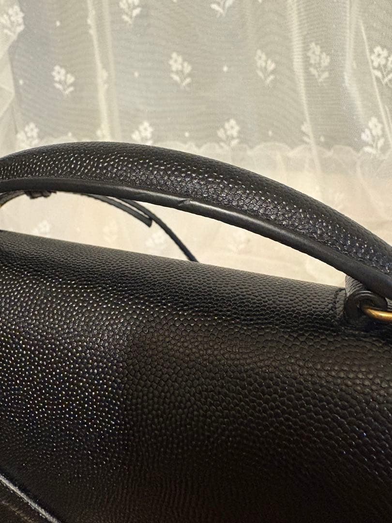 サンローラン カサンドラ トップハンドル ミニ