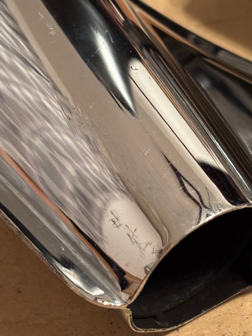 KERKERマフラー用フィッシュテールエンド　ハーレー　カーカー