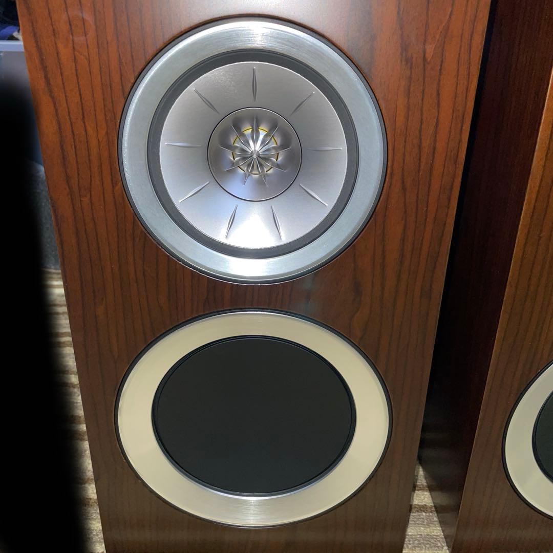 KEF R300 スピーカー ペア ウォールナット