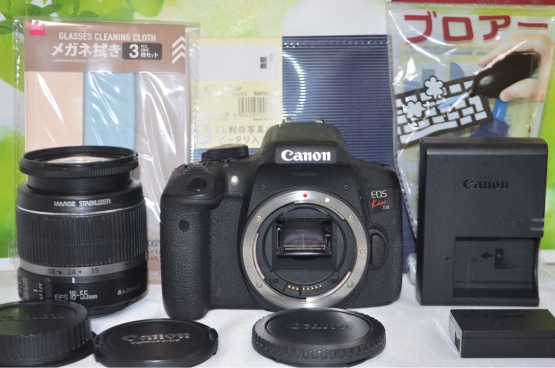 ✨ Canon EOS kiss x8i 一眼レフ カメラ スマホ転送 キヤノン