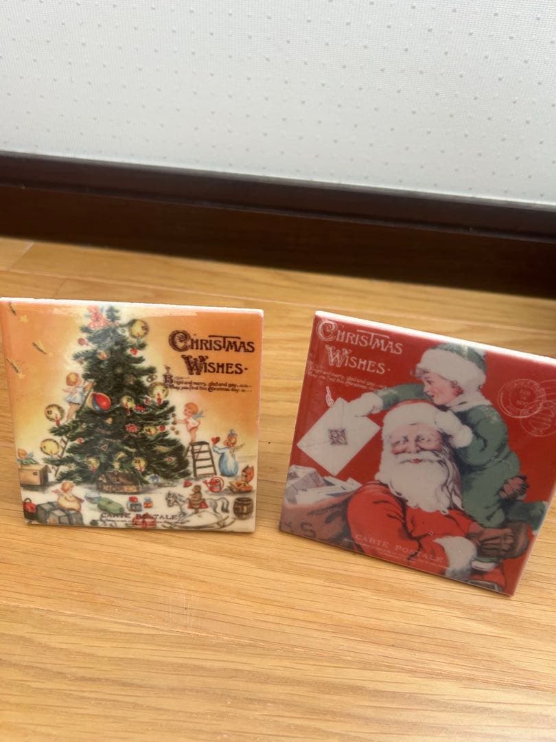 サンタのタイルスタンド