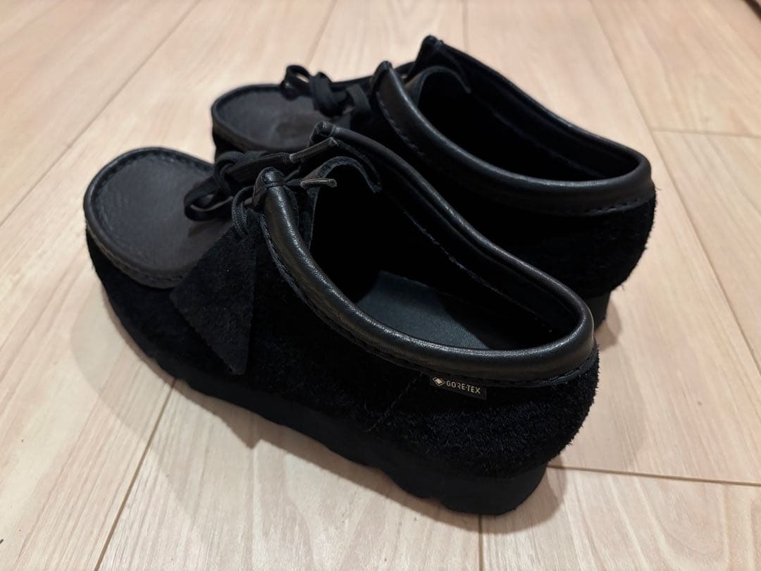 ジャーナル別注 Wallabee GTX ブラック GORE-TEXモデル