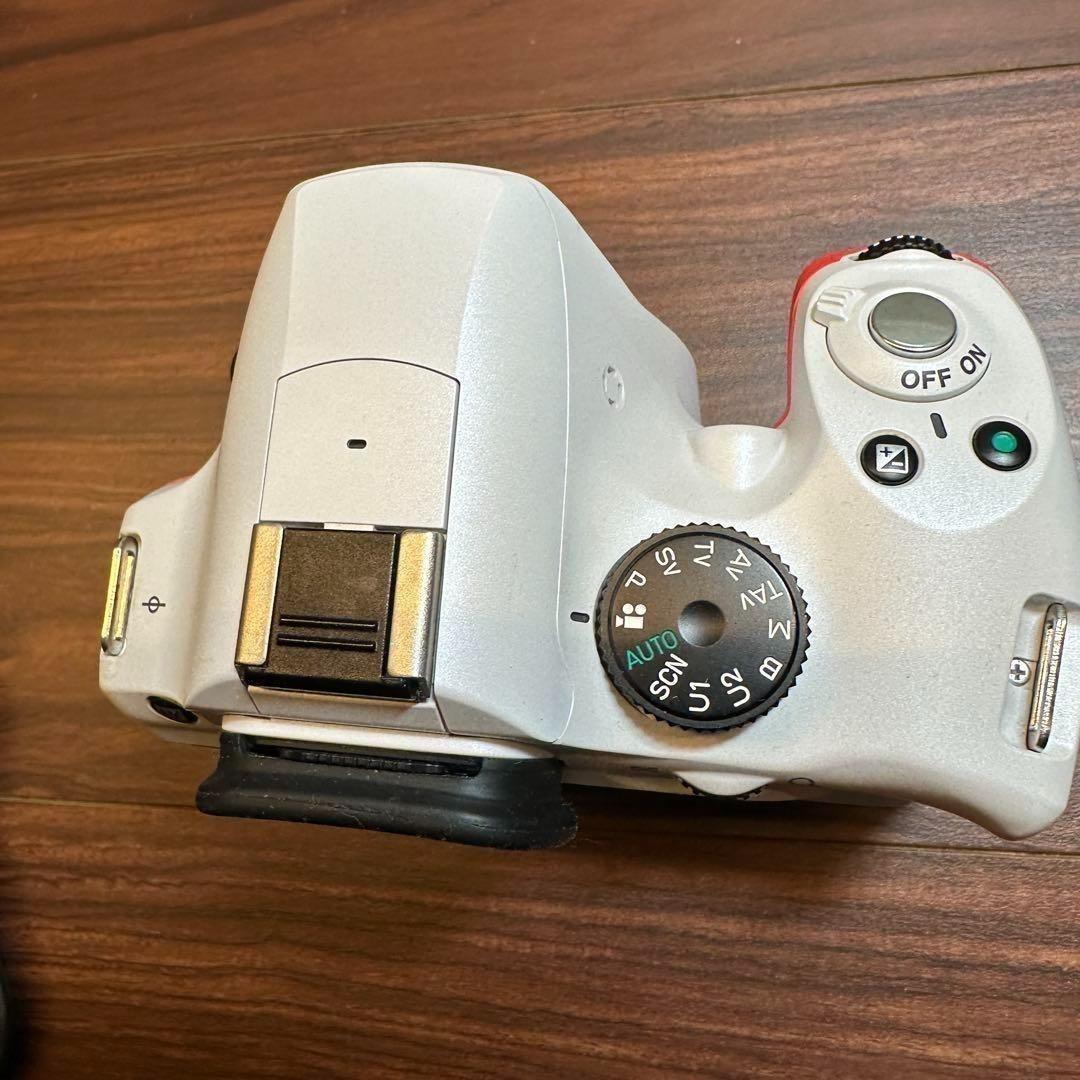 PENTAX K-50 レンズキット ホワイトレッド 2768